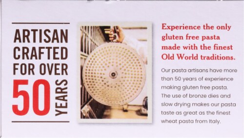 Jovial® Gluten Free Brown Rice Pasta Farfalle Perspective: top