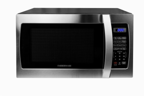 Farberware Professional 1000-Watt Microwave Oven - Stainless Steel, 1.3 cu  ft - QFC