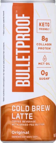 Bulletproof Original + Collagen Cold Brew Coffee Perspective: top