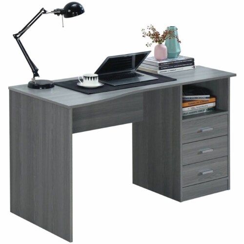 Techni mobili discount gray desk