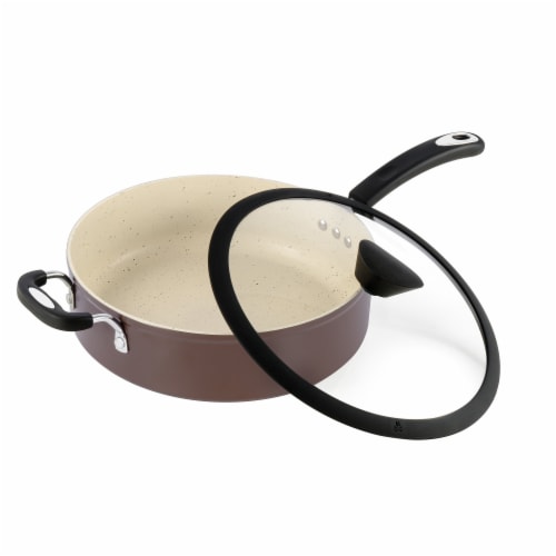 The All-in-One Stone Saucepan and Cooking Pot by Ozeri - 100% Apeo, GenX, Pfbs, Pfos, PFOA, NMP and NEP-Free German-made Coating