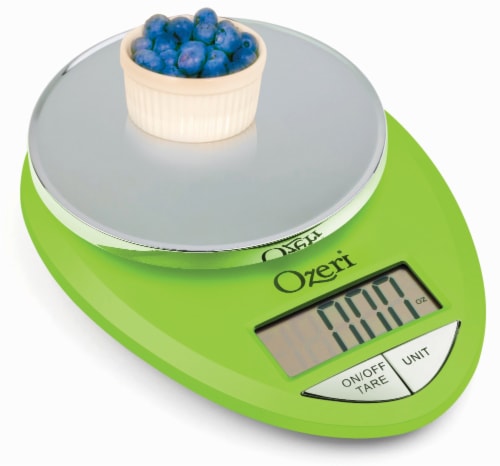 Ozeri Pro Digital Kitchen Food Scale, 0.05 oz to 12 lbs (1 gram to 5.4 kg) Perspective: top