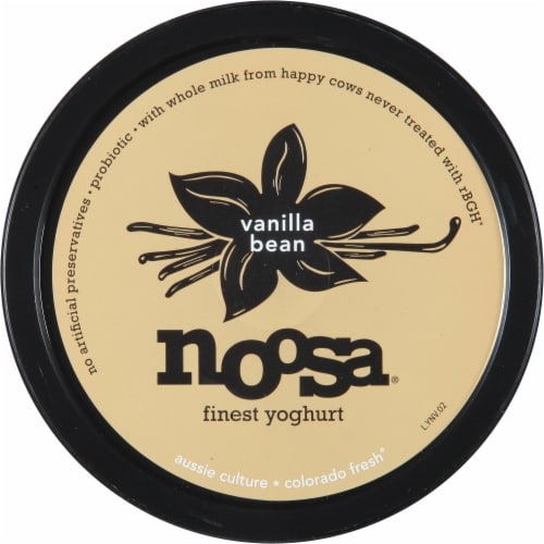 Noosa® Vanilla Bean Yogurt Cup Perspective: top