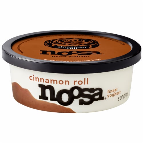 Noosa Cinnamon Roll Yoghurt Perspective: top