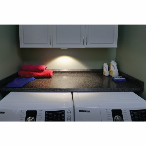 Mr. Beams LED Battery Operated Light - White Perspective: top