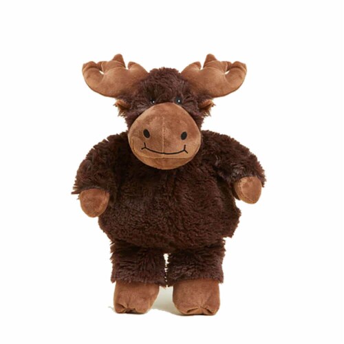 Warmies CPMOO1 Microwavable French Lavender Scented Plush Moose Perspective: top
