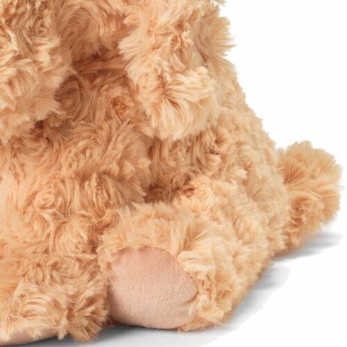 Warmies® Microwavable Plush 13" Golden Dog Perspective: top
