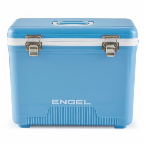 ENGEL 19 Quart Fishing Bait Dry Box Ice Cooler with Shoulder Strap, Arctic  Blue, 1 Piece - Metro Market