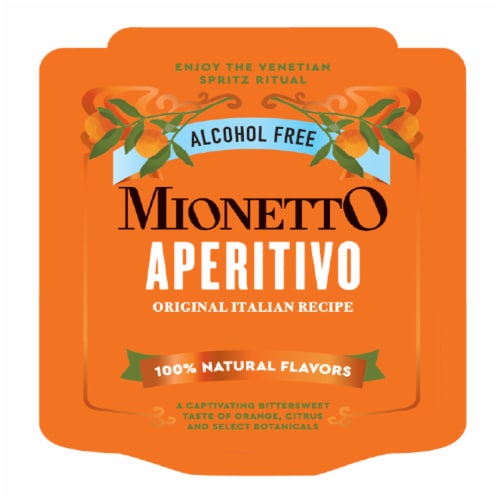 Mionetto Aperitivo Alcohol-Free Spritz Mixer Perspective: top