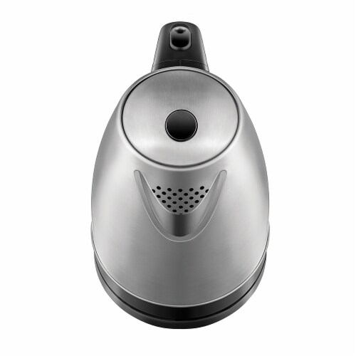 Chefman Stainless Steel Electric Kettle Perspective: top