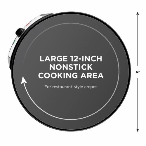 Chefman Electric Skillet,12 inch Round Non-Stick Frying Pan, Temperature  Control, Black 