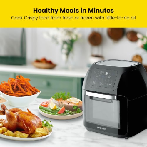 Chefman Multi-Functional Digital Air Fryer - Black, 1 ct - Fry's Food Stores