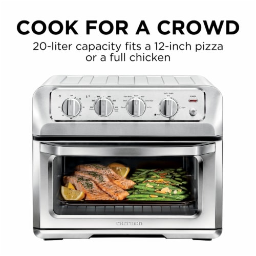 Chefman Stainless Steel ToastAir Air Fryer and Toaster Oven, 20 L - Fry's  Food Stores