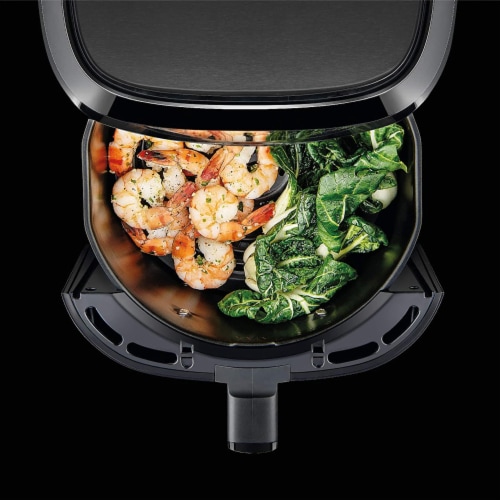 Chefman TurboFry Touch Digital Air Fryer - Black Perspective: top