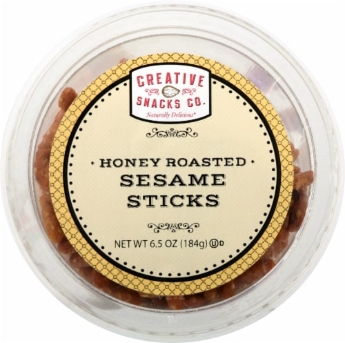 Creative Snacks Co. Honey Roasted Sesame Sticks Perspective: top