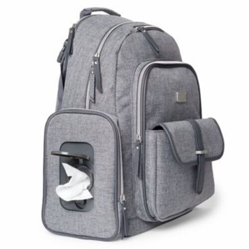 carter s Stow Away Diaper Bag Backpack Heather Grey 1 ct