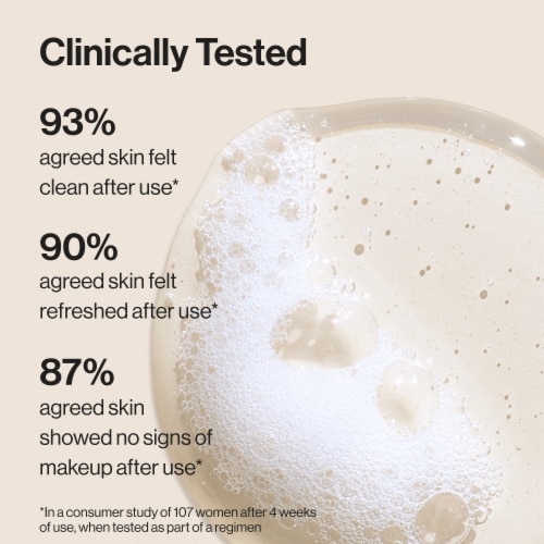 Honest Beauty | Calms + Hydrates | Gentle Gel Cleanser Perspective: top
