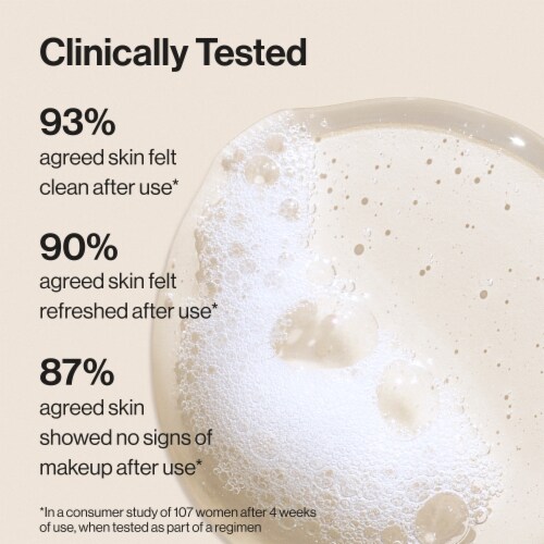 Honest Beauty | Calms + Hydrates | Gentle Gel Cleanser Perspective: top
