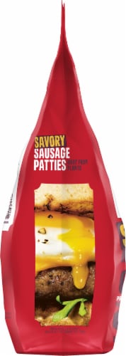 Impossible™ Frozen Savory Sausage Patties Perspective: top