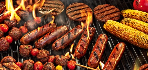 Impossible™ Plant-Based Bratwurst Sausage Links Perspective: top
