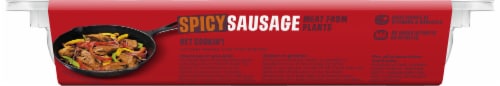 Impossible™ Plant-Based Spicy Sausage Links Perspective: top