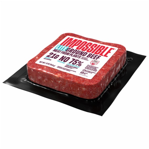 Impossible™ Plant-Based Lite Beef Perspective: top