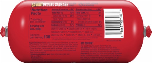 Impossible™ Plant-Based Savory Sausage Perspective: top