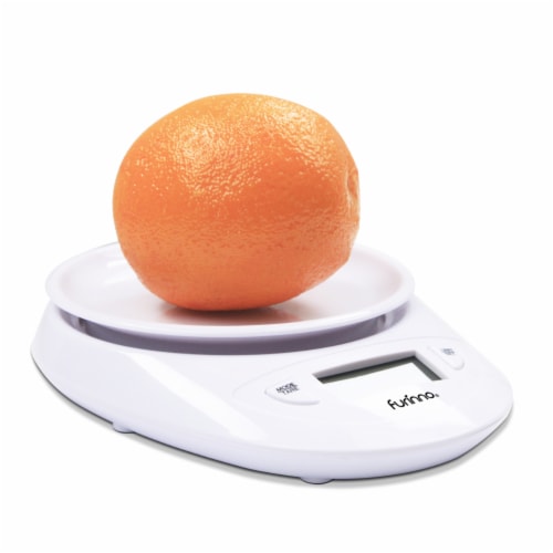 Furinno FK150 DaPur Precision Kitchen Scale - White Perspective: top