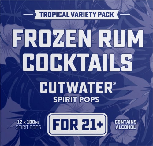 Cutwater® Frozen Tropical Rum Spirit Pops Perspective: top