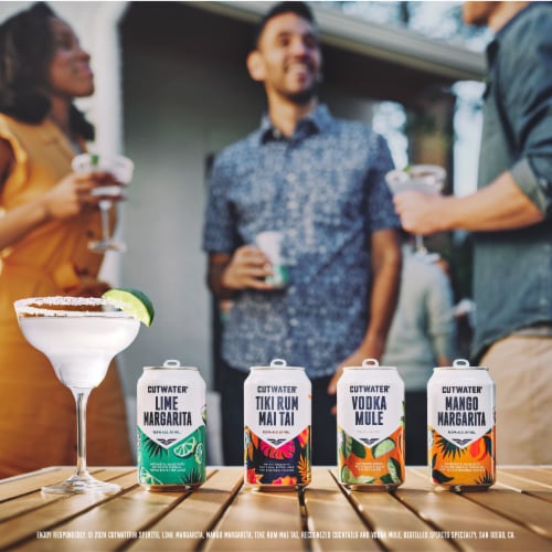 Cutwater Tequila Spicy Mango Margarita Perspective: top