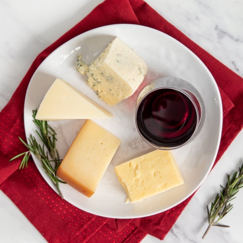 igourmet's Favorite 4 Gourmet Cheese Sampler in Gift Box Perspective: top
