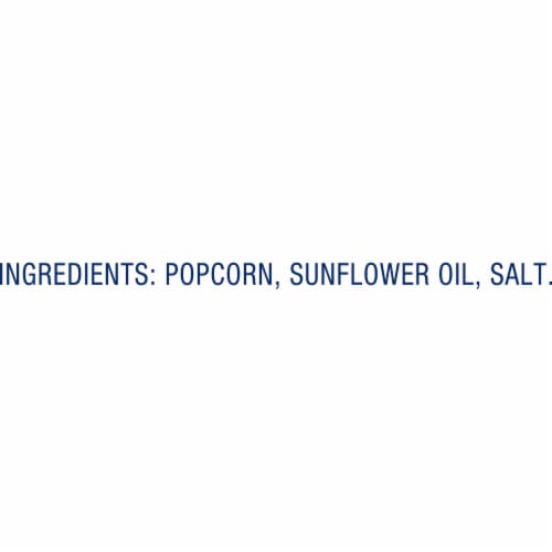 SkinnyPop Gluten-Free Original Popcorn, 0.5 oz Snack-Size Bags, 10 Count Perspective: top