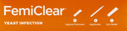 FemiClear® 1 Day Yeast Infection Treatment Perspective: top