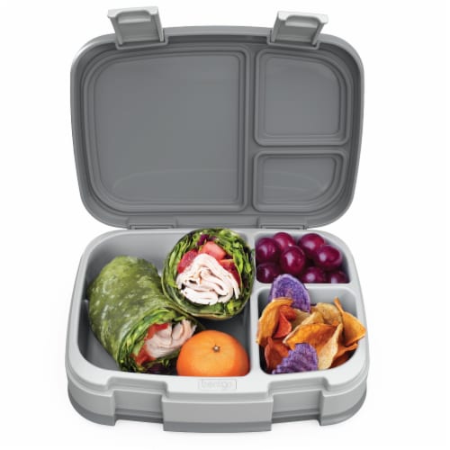 Bentgo Fresh Bento Box - Gray Perspective: top
