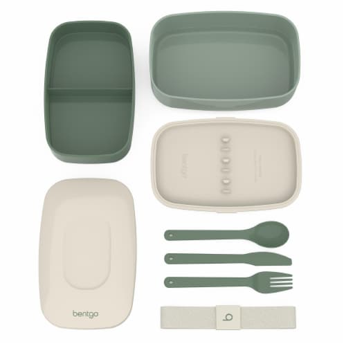 Bentgo Salad On-The-Go Food Container - Khaki Green, 1 ct - Foods Co.