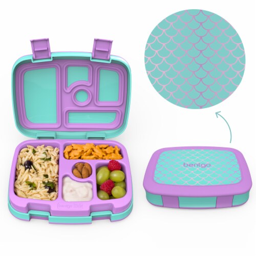 Bentgo Mermaid Kids Lunch Box Perspective: top