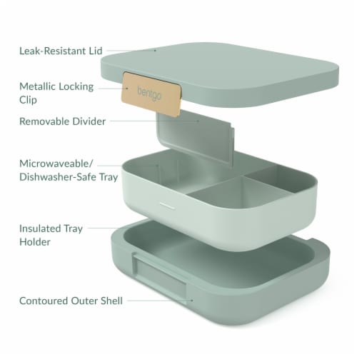 Bentgo® Modern Leak Proof Lunchbox Perspective: top