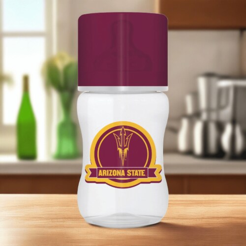 BabyFanatic Officially Licensed Arizona State Sun Devils NCAA 9oz Infant Baby Bottle Perspective: top