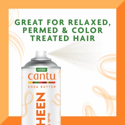 Cantu® Shea Butter Oil Sheen Deep Conditioning Spray Perspective: top
