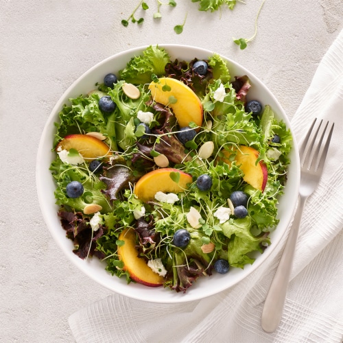 80 Acres Farms® Queen City Salad Mix Blend Perspective: top