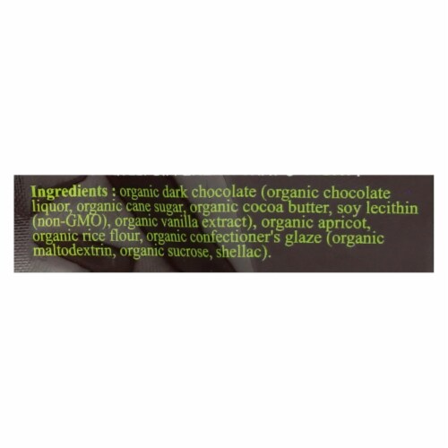 Next Organics Dark Chocolate Apricots 4 oz - Pack of 6 Perspective: top