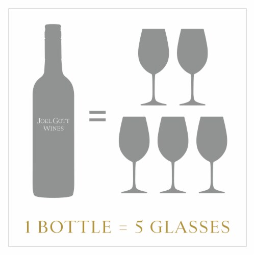 Joel Gott Rosé Central Coast California Pink Wine Perspective: top