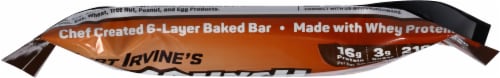 Robert Irvine's Fit Crunch® Chocolate Chip Cookie Dough Nutrition Bars Perspective: top