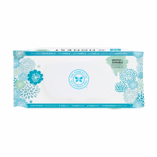 Honest® Fragrance Free Baby Wipes Perspective: top