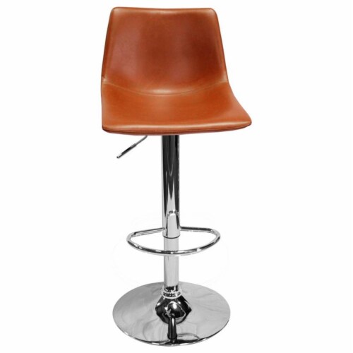 Tan leather bar 2025 stools