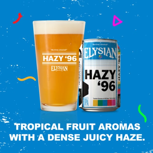 Elysian Hazy '96 Hazy IPA Perspective: top