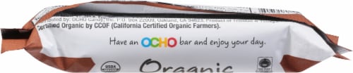 OCHO Organic Caramel & Peanut Butter Milk Chocolate Bar Perspective: top