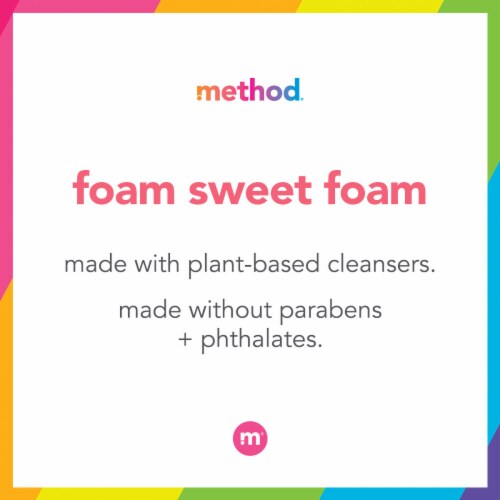 METHOD Foaming Hand Soap French Lavender Perspective: top