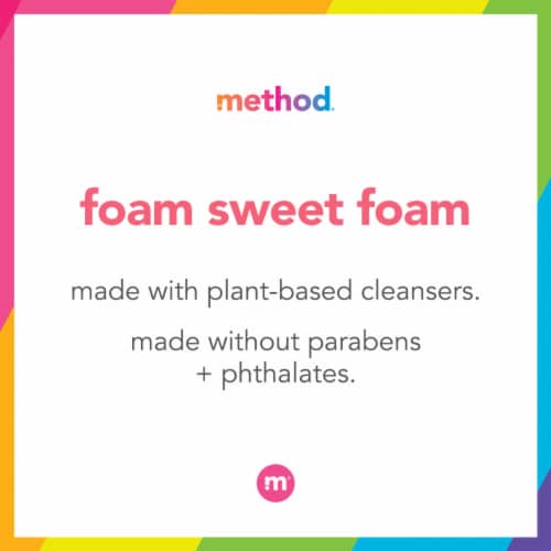 Method Lemon Mint Foaming Hand Wash Perspective: top