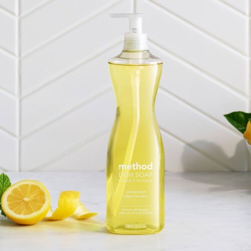 Method Lemon Mint Dish Soap Perspective: top